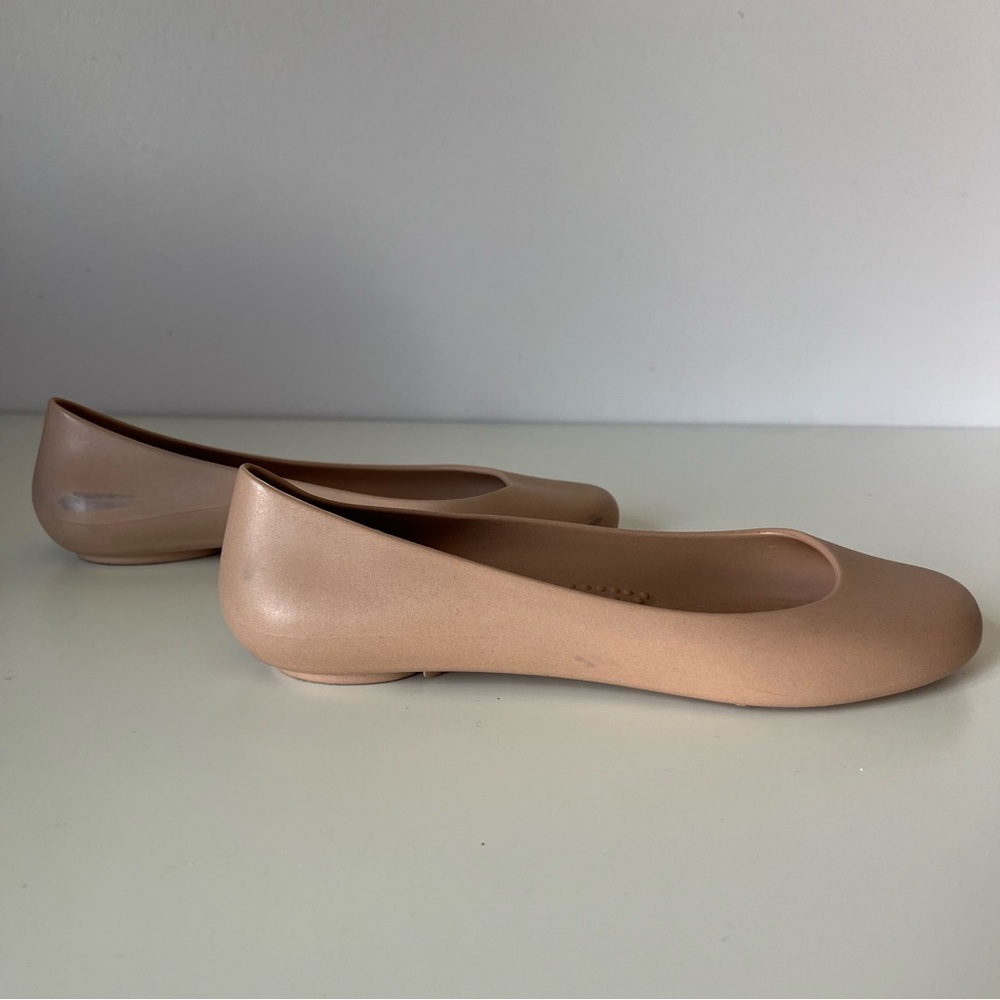 Okabashi Women's Pink/Nude Ballet Flats size 7